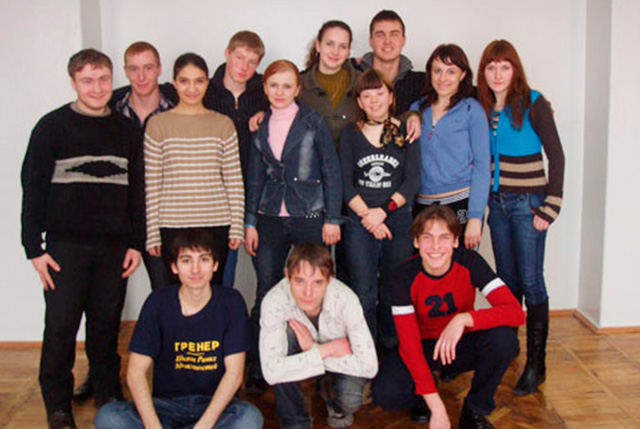 Theatre production in Kherson (2006)